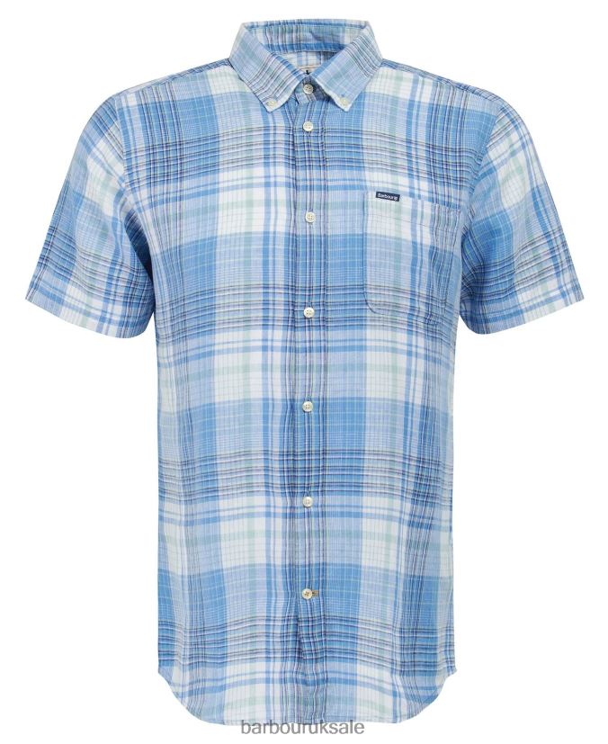 Ellerburn Tailored Shirt Barbour Men R08LB6368 Clothing Classic White