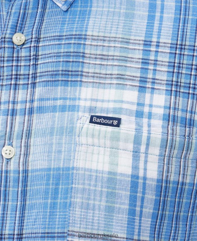 Ellerburn Tailored Shirt Barbour Men R08LB6368 Clothing Classic White