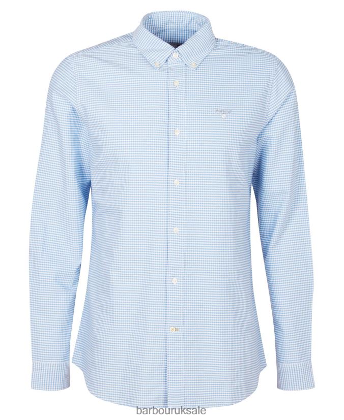 Gingham Oxford Tailored Shirt Barbour Men R08LB6402 Clothing Classic Pink