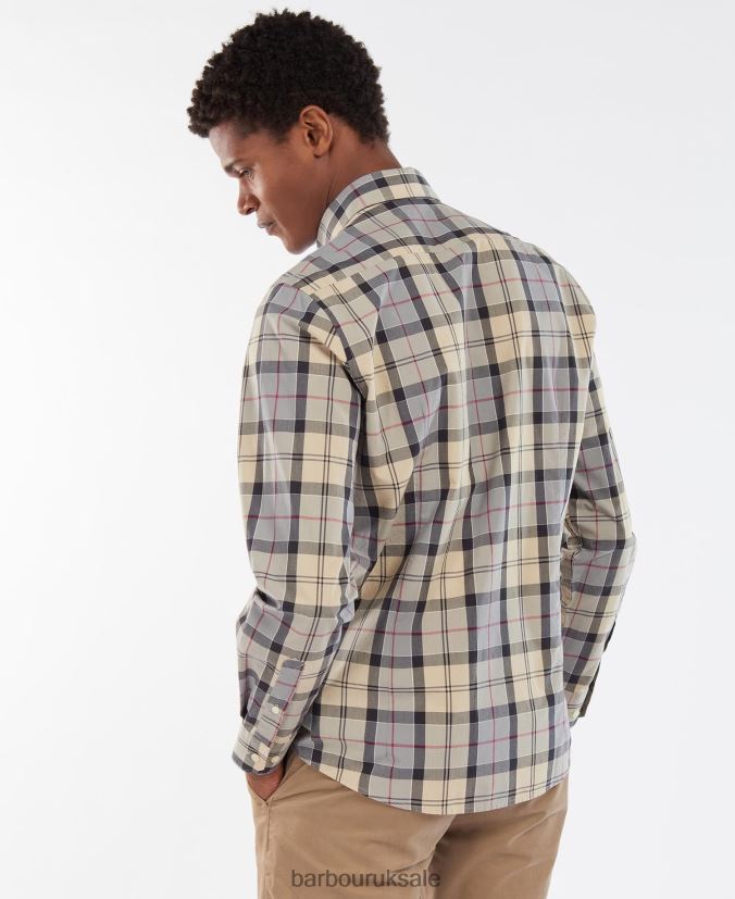 Kippford Tailored Shirt Barbour Men R08LB6425 Clothing Dress Tartan