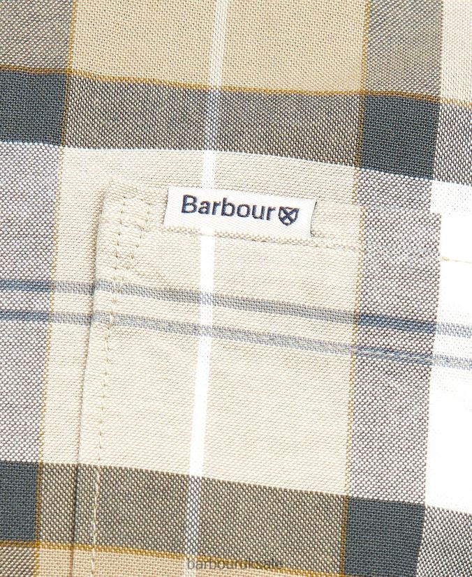 Lewis Tailored Shirt Barbour Men R08LB6416 Clothing Amble Sand Tartan