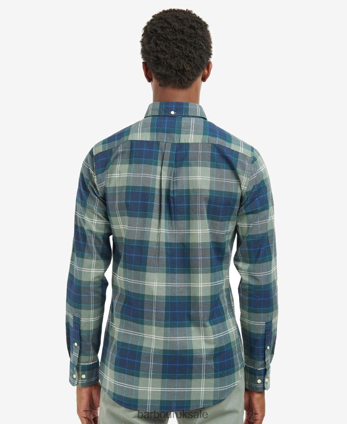 Lewis Tailored Shirt Barbour Men R08LB6417 Clothing Amble Sand Tartan