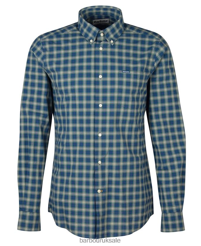 Lomond Tailored Shirt Barbour Men R08LB6339 Clothing Amble Sand Tartan