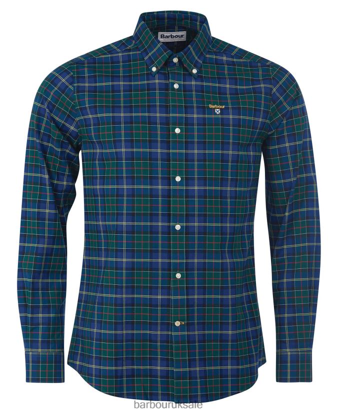 Oxbridge Tartan Tailored Shirt Barbour Men R08LB6347 Clothing Summer Ivy