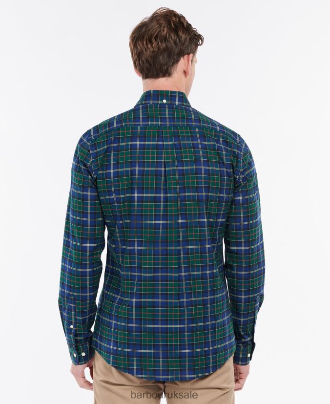 Oxbridge Tartan Tailored Shirt Barbour Men R08LB6347 Clothing Summer Ivy