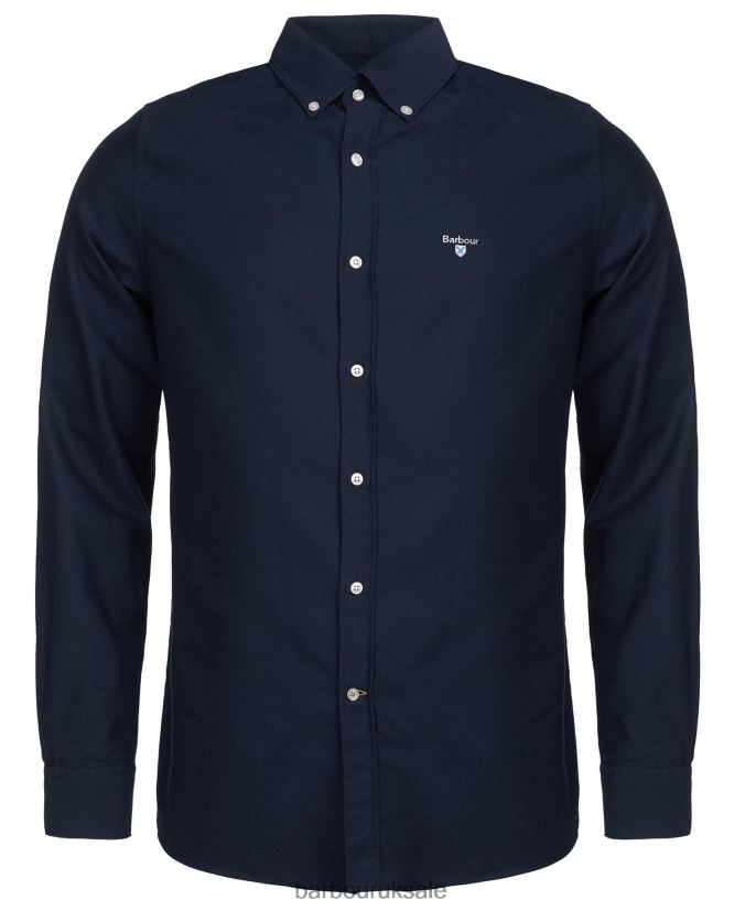 Oxford 3 Tailored Barbour Men R08LB6408 Clothing Sky