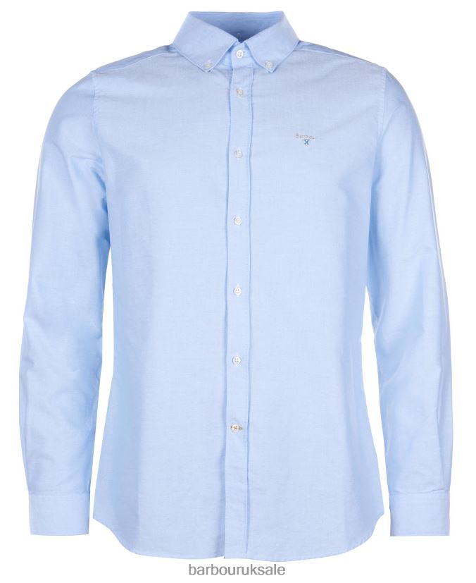 Oxford 3 Tailored Shirt Barbour Men R08LB6364 Clothing Green