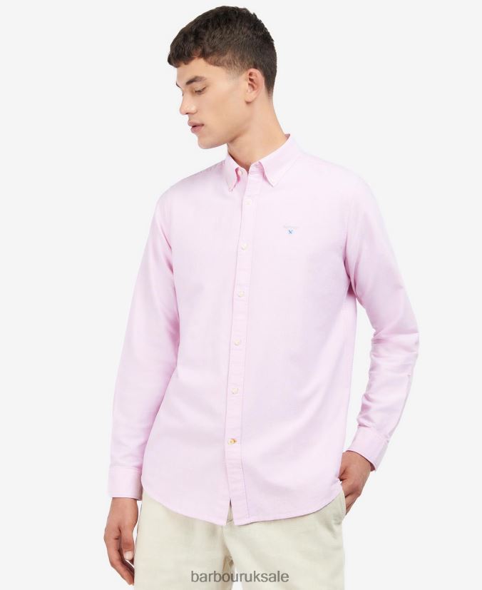 Oxford Tailored Shirt Barbour Men R08LB6357 Clothing Classic Pink