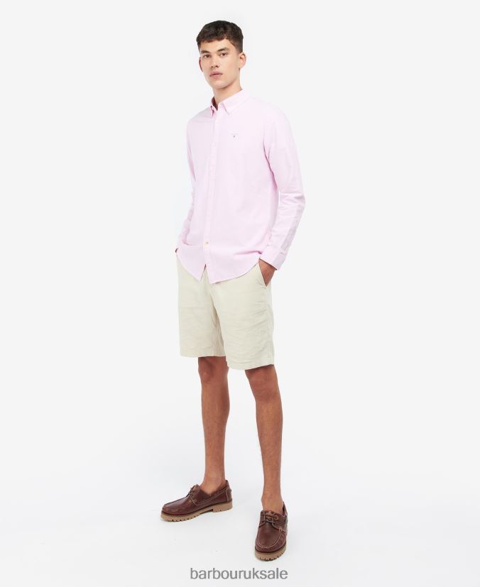 Oxford Tailored Shirt Barbour Men R08LB6357 Clothing Classic Pink