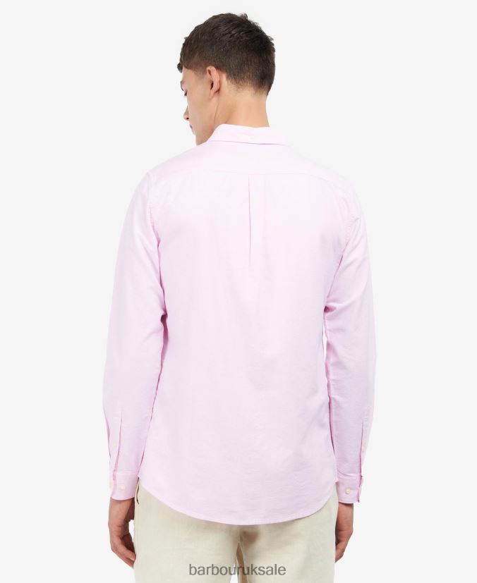 Oxford Tailored Shirt Barbour Men R08LB6357 Clothing Classic Pink