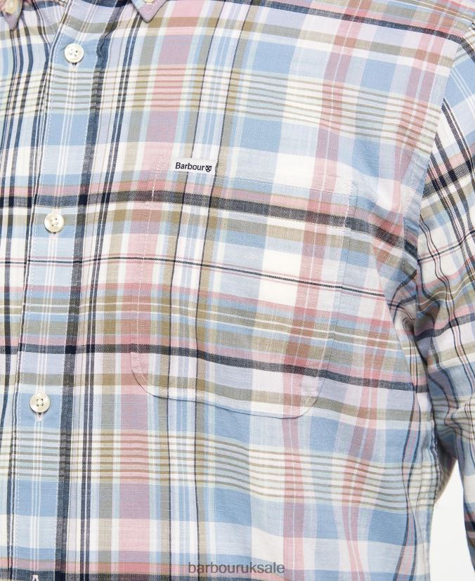 Seacove Tailored Shirt Barbour Men R08LB6507 Clothing Classic Blue