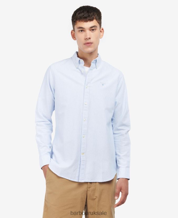 Striped Oxford Tailored Shirt Barbour Men R08LB6453 Clothing Classic Pink