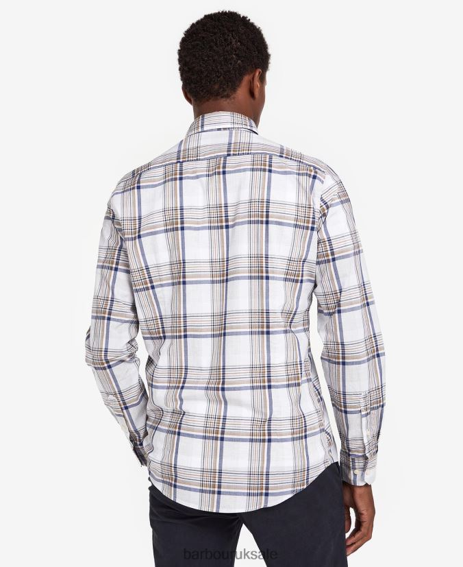 Sunhill Tailored Shirt Barbour Men R08LB6500 Clothing Classic Red