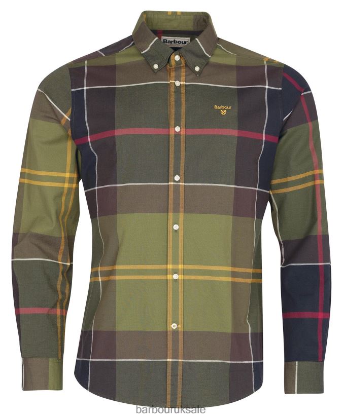 Sutherland Tailored Shirt Barbour Men R08LB6303 Clothing Classic Tartan