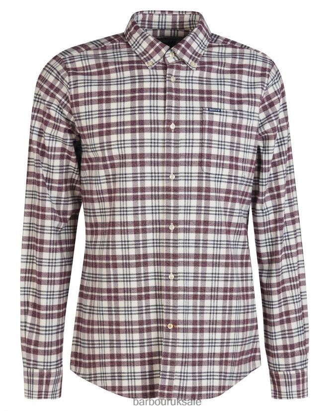 Waldon Tailored Shirt Barbour Men R08LB6532 Clothing Mid Blue