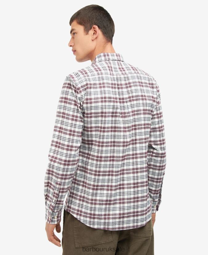 Waldon Tailored Shirt Barbour Men R08LB6532 Clothing Mid Blue