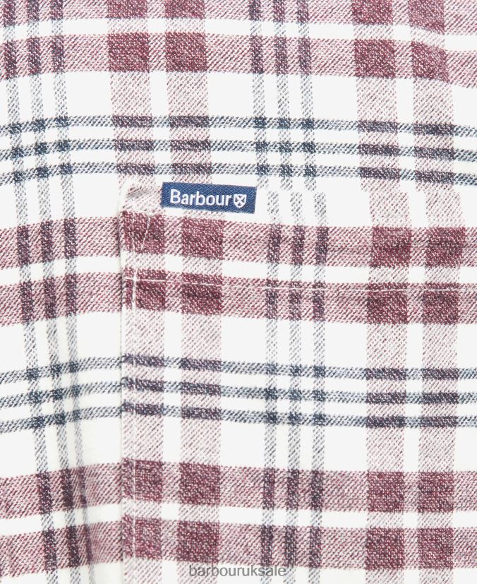 Waldon Tailored Shirt Barbour Men R08LB6532 Clothing Mid Blue