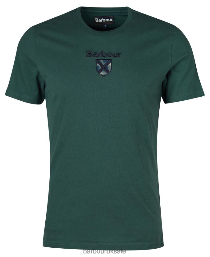 Allensford T-Shirt Barbour Men R08LB6888 Clothing Green Gables