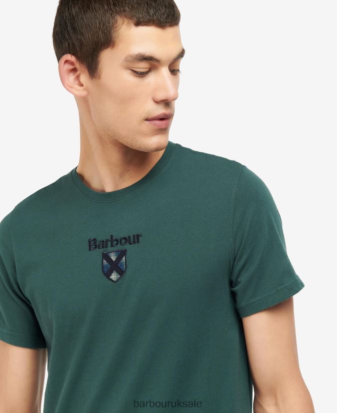 Allensford T-Shirt Barbour Men R08LB6888 Clothing Green Gables