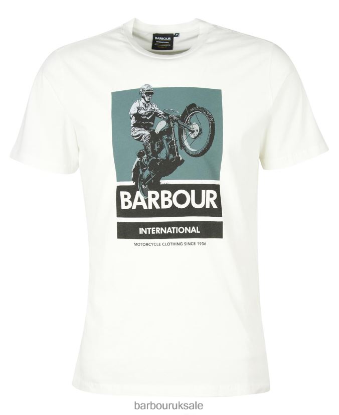 Archie Graphic-Print T-Shirt Barbour Men R08LB6941 Clothing Classic Black