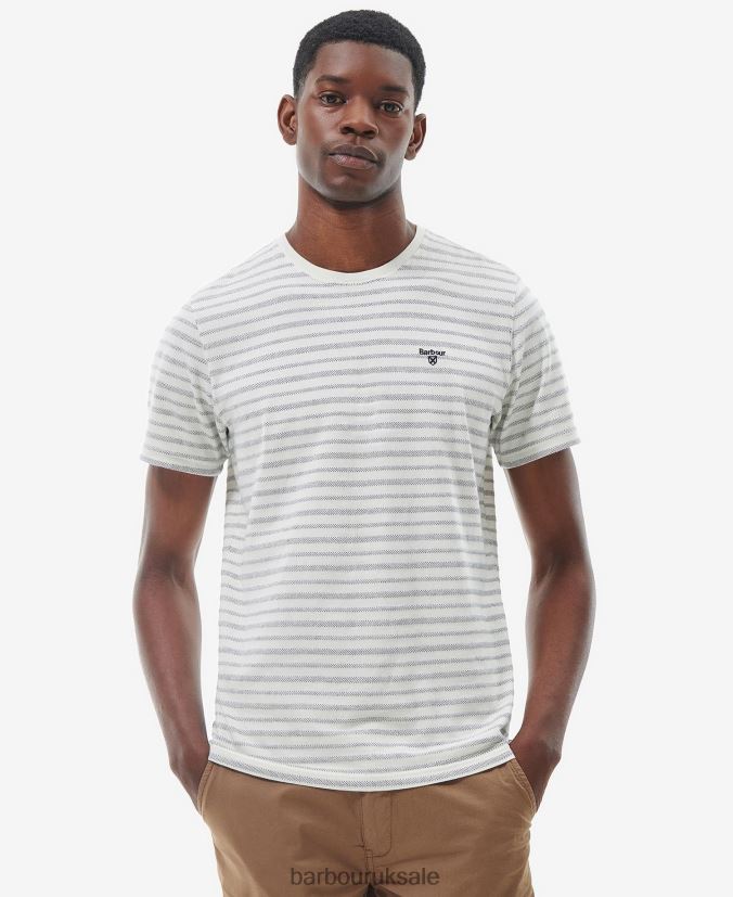 Billingham Pique T-Shirt Barbour Men R08LB6782 Clothing Cornstalk