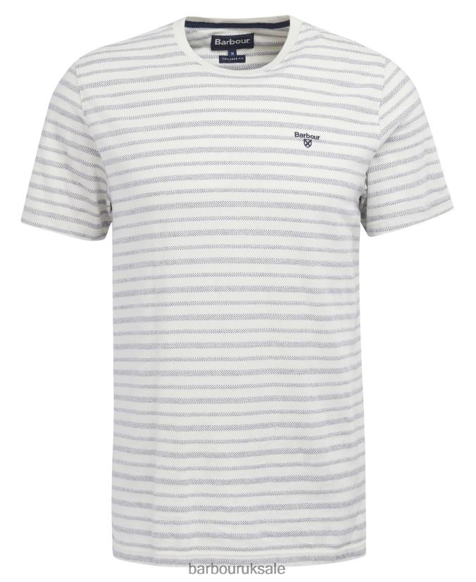 Billingham Pique T-Shirt Barbour Men R08LB6782 Clothing Cornstalk