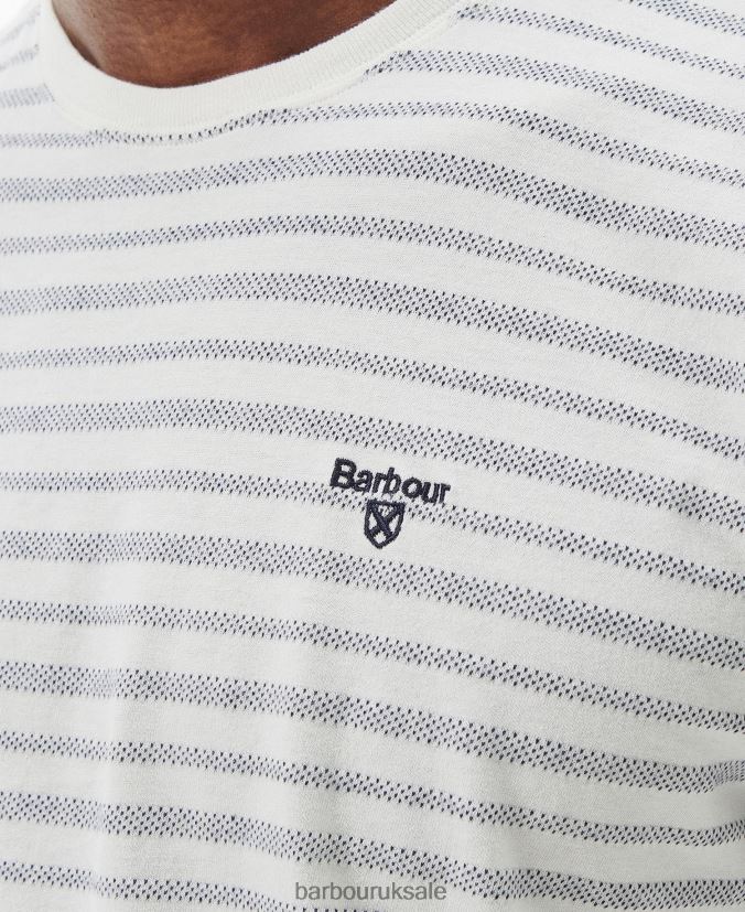 Billingham Pique T-Shirt Barbour Men R08LB6782 Clothing Cornstalk