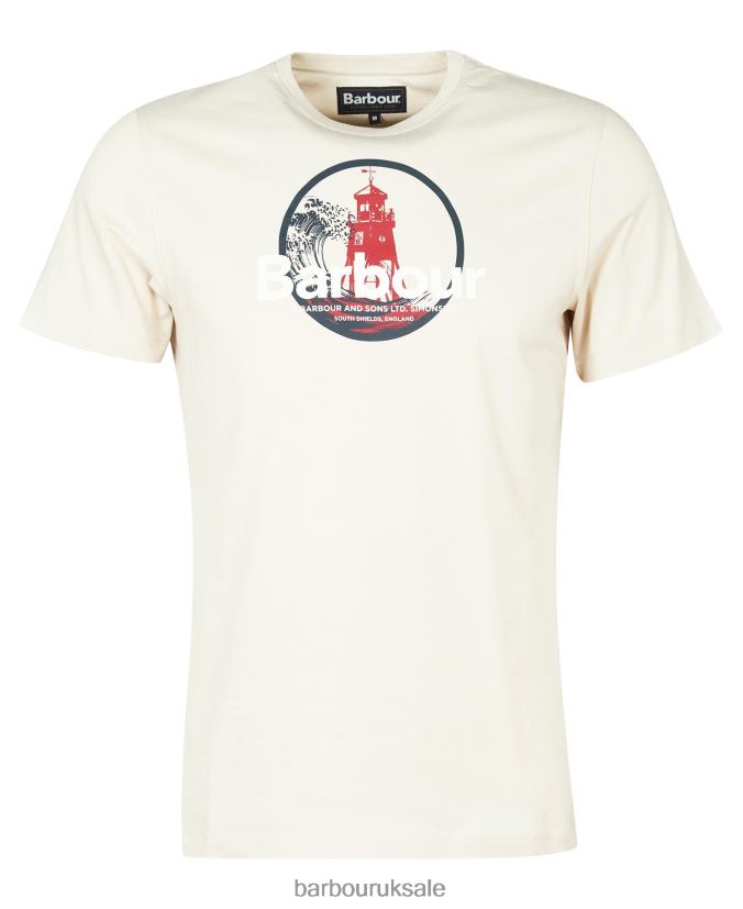 Break Graphic-Print T-Shirt Barbour Men R08LB6798 Clothing Blue Fog