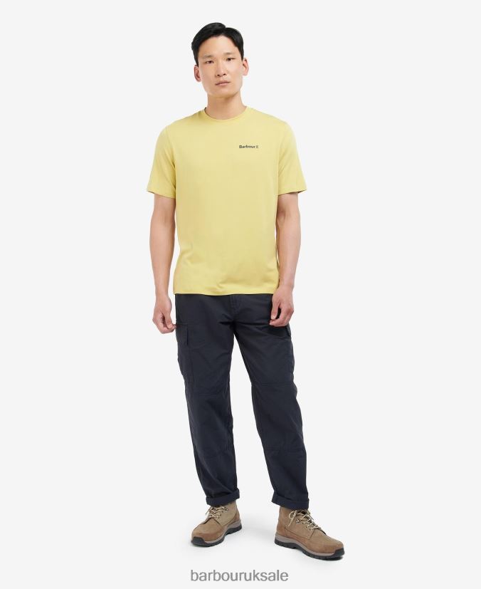 Coordinates Logo T-Shirt Barbour Men R08LB6916 Clothing Mist
