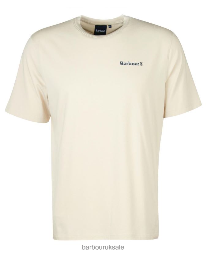 Coordinates Logo T-Shirt Barbour Men R08LB6943 Clothing Mist