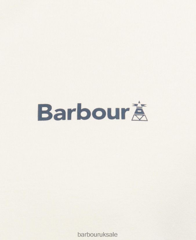 Coordinates Logo T-Shirt Barbour Men R08LB6943 Clothing Mist