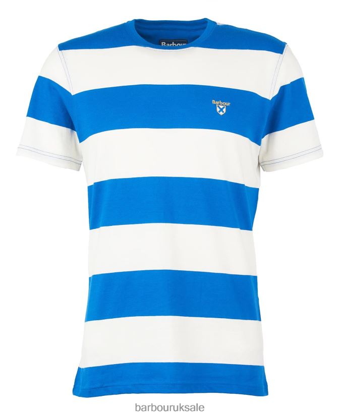 Cornell Stripe T-Shirt Barbour Men R08LB6923 Clothing Sycamore