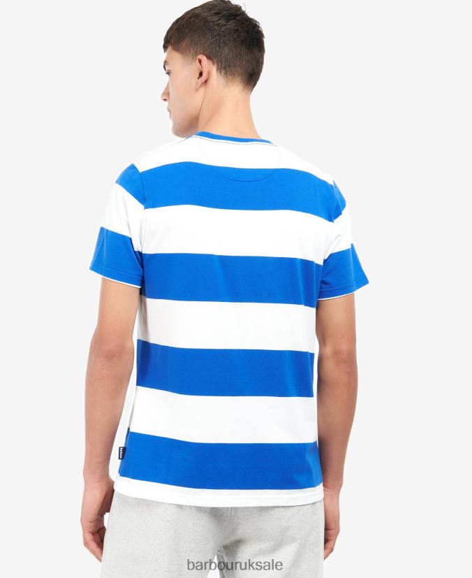Cornell Stripe T-Shirt Barbour Men R08LB6923 Clothing Sycamore