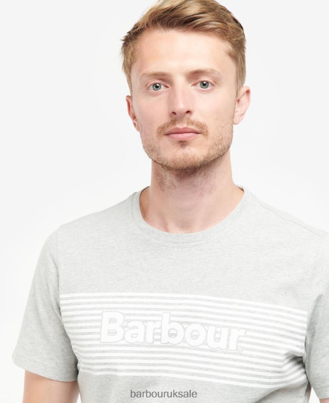 Coundon Graphic T-Shirt Barbour Men R08LB6850 Clothing Classic Navy