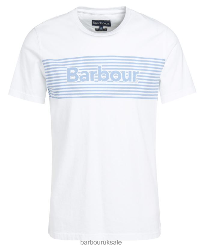 Coundon Graphic T-Shirt Barbour Men R08LB6876 Clothing Classic Navy