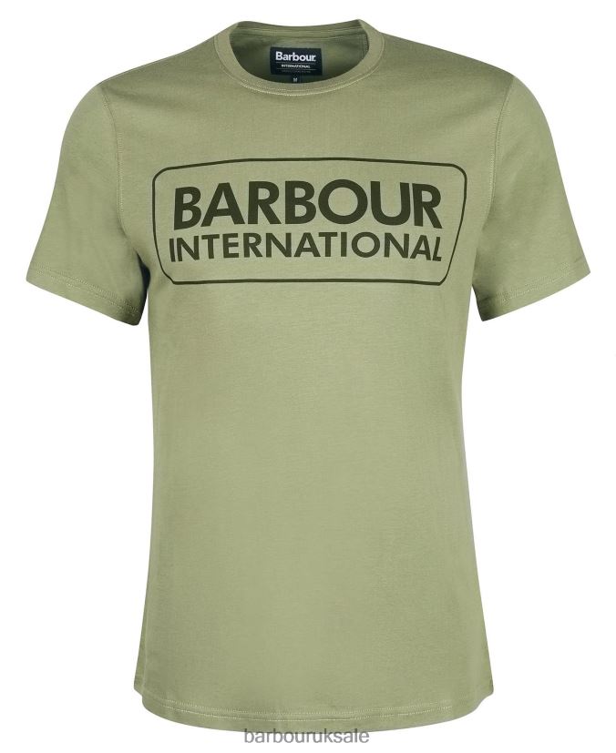 Essential Large Logo T-Shirt Barbour Men R08LB6802 Clothing Classic Black