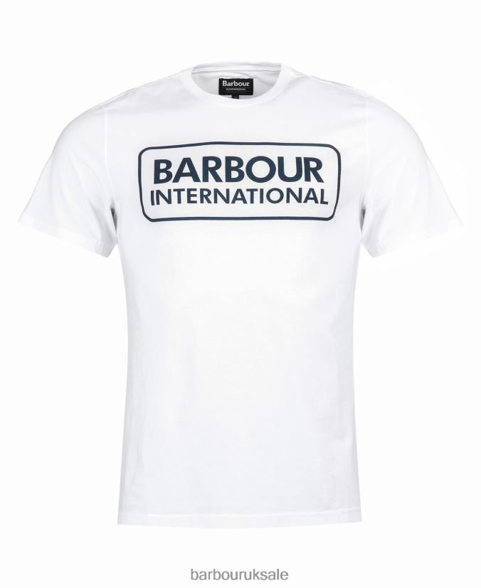 Essential Large Logo T-Shirt Barbour Men R08LB6872 Clothing Classic Black