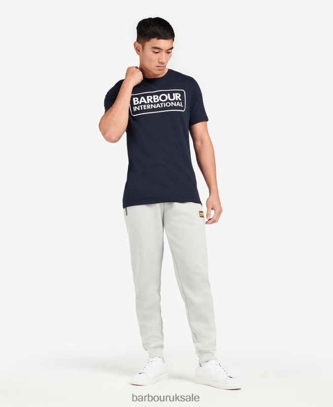 Essential Large Logo T-Shirt Barbour Men R08LB6882 Clothing Classic Black