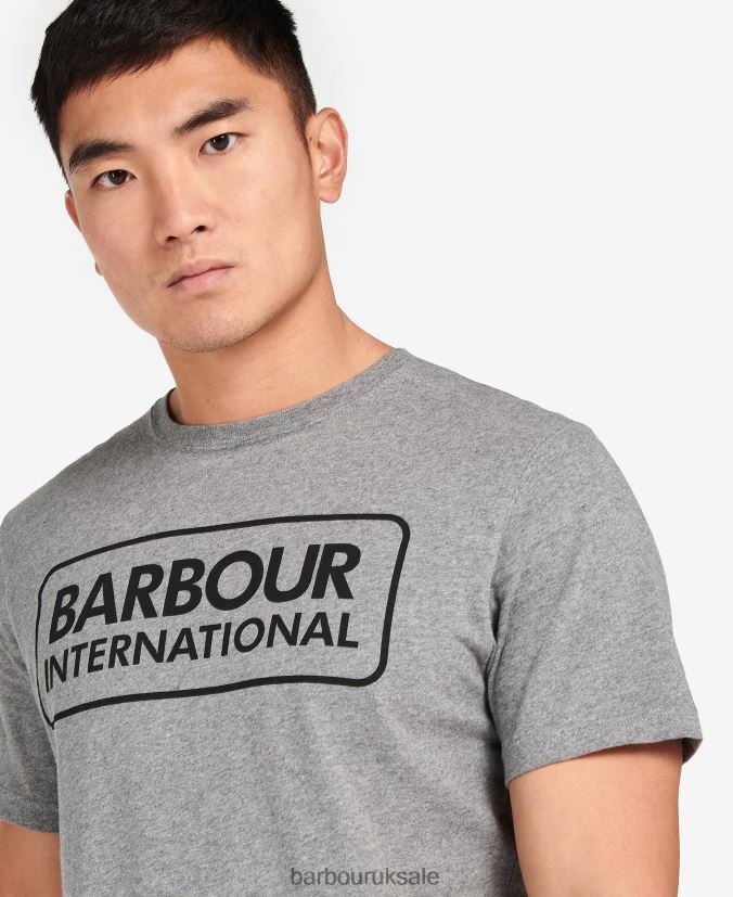 Essential Large Logo T-Shirt Barbour Men R08LB6909 Clothing Classic Black