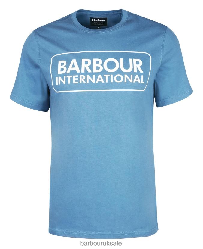 Essential Large Logo T-Shirt Barbour Men R08LB6910 Clothing Classic Black