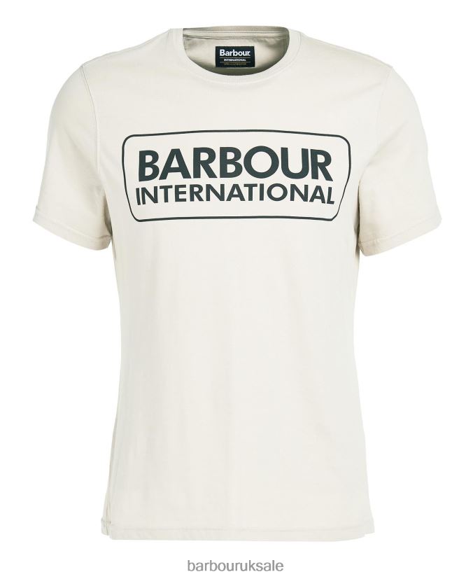 Essential Large Logo T-Shirt Barbour Men R08LB6930 Clothing Classic Black