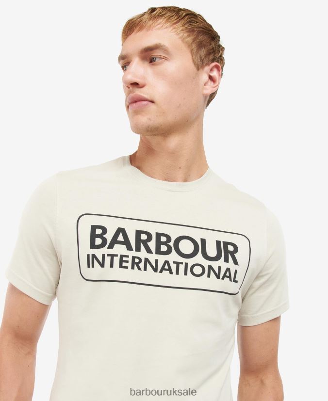Essential Large Logo T-Shirt Barbour Men R08LB6930 Clothing Classic Black