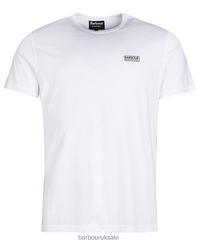 Essential Small Logo T-Shirt Barbour Men R08LB6792 Clothing Navy