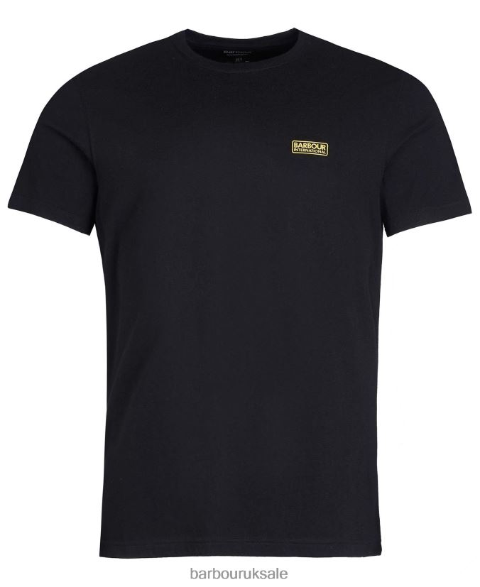 Essential Small Logo T-Shirt Barbour Men R08LB6839 Clothing Navy