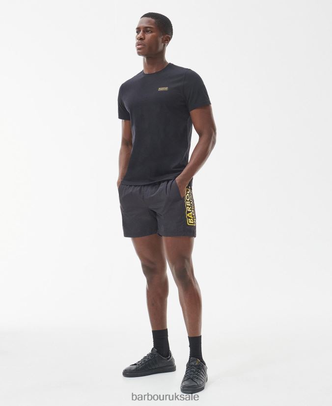 Essential Small Logo T-Shirt Barbour Men R08LB6839 Clothing Navy