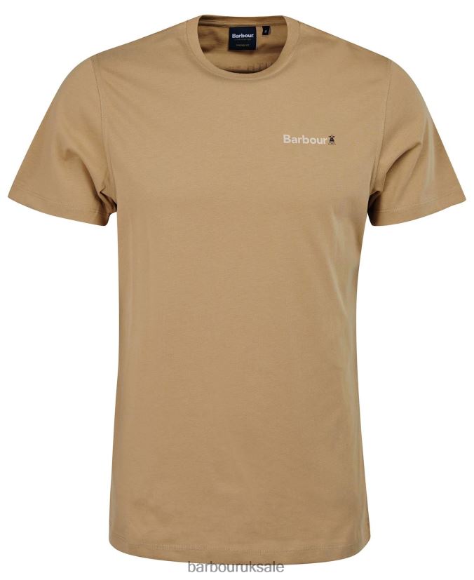 Herd Lighthouse Graphic T-Shirt Barbour Men R08LB6925 Clothing Trench