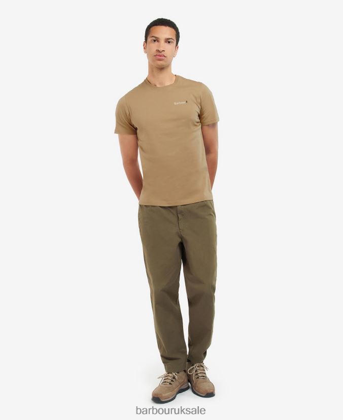 Herd Lighthouse Graphic T-Shirt Barbour Men R08LB6925 Clothing Trench
