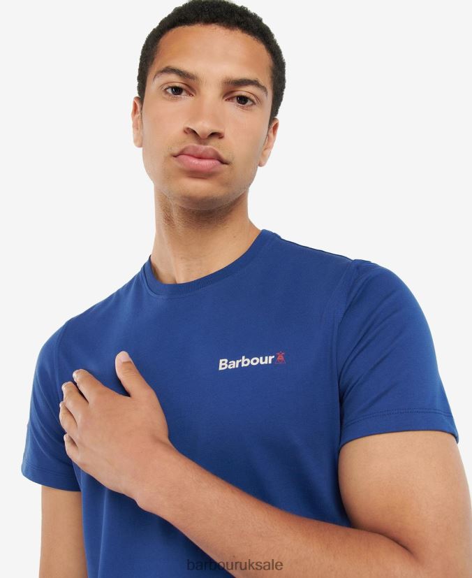 Herd Lighthouse Graphic T-Shirt Barbour Men R08LB6928 Clothing Trench