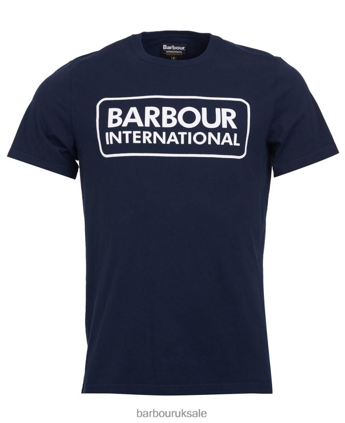 International T-Shirt Essential Large Logo Barbour Men R08LB6896 Clothing White