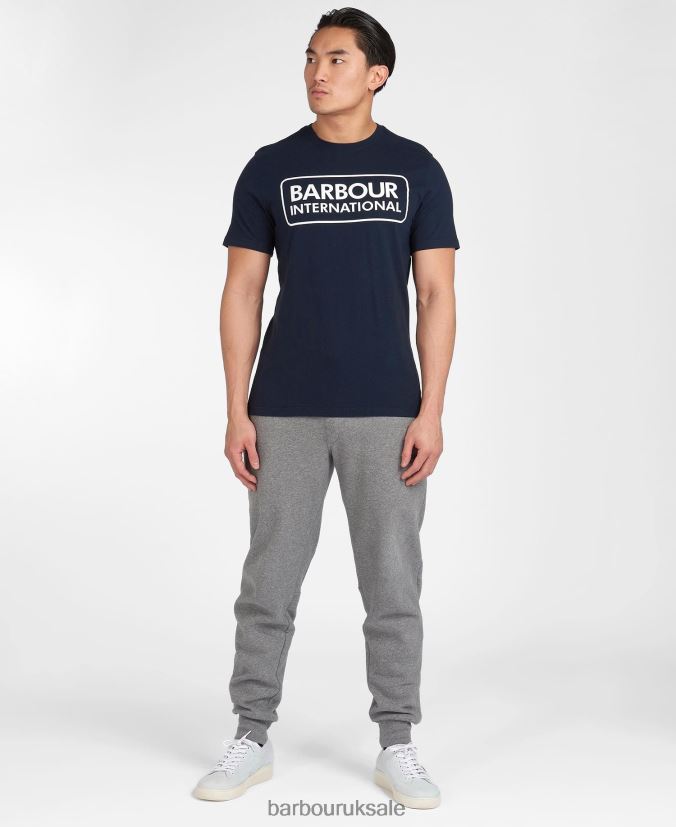 International T-Shirt Essential Large Logo Barbour Men R08LB6896 Clothing White